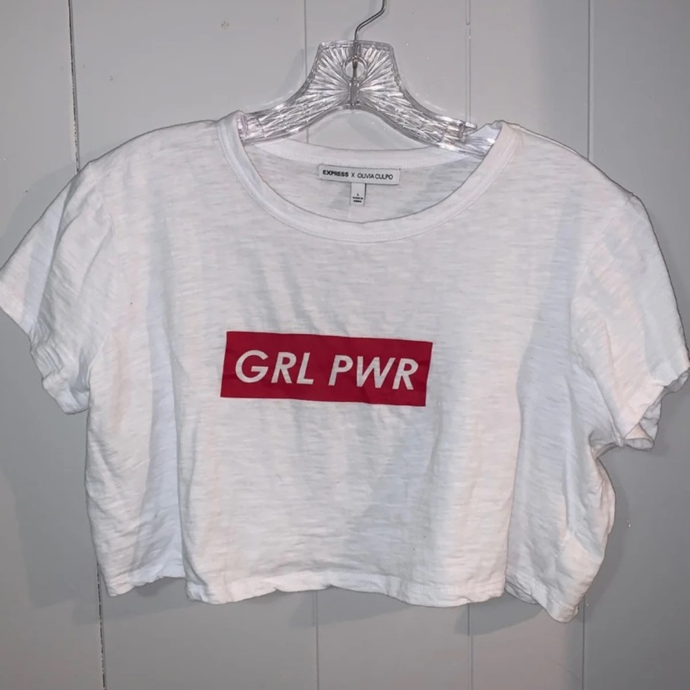 Express x Olivia Culpo crop top